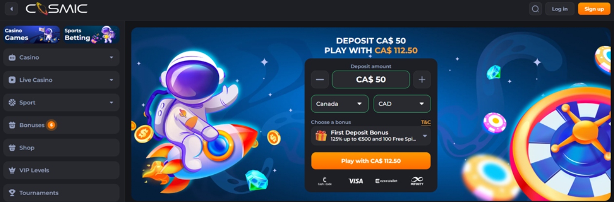 CosmicSlot Casino